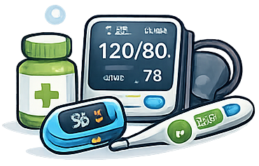 monitoring and vital checks