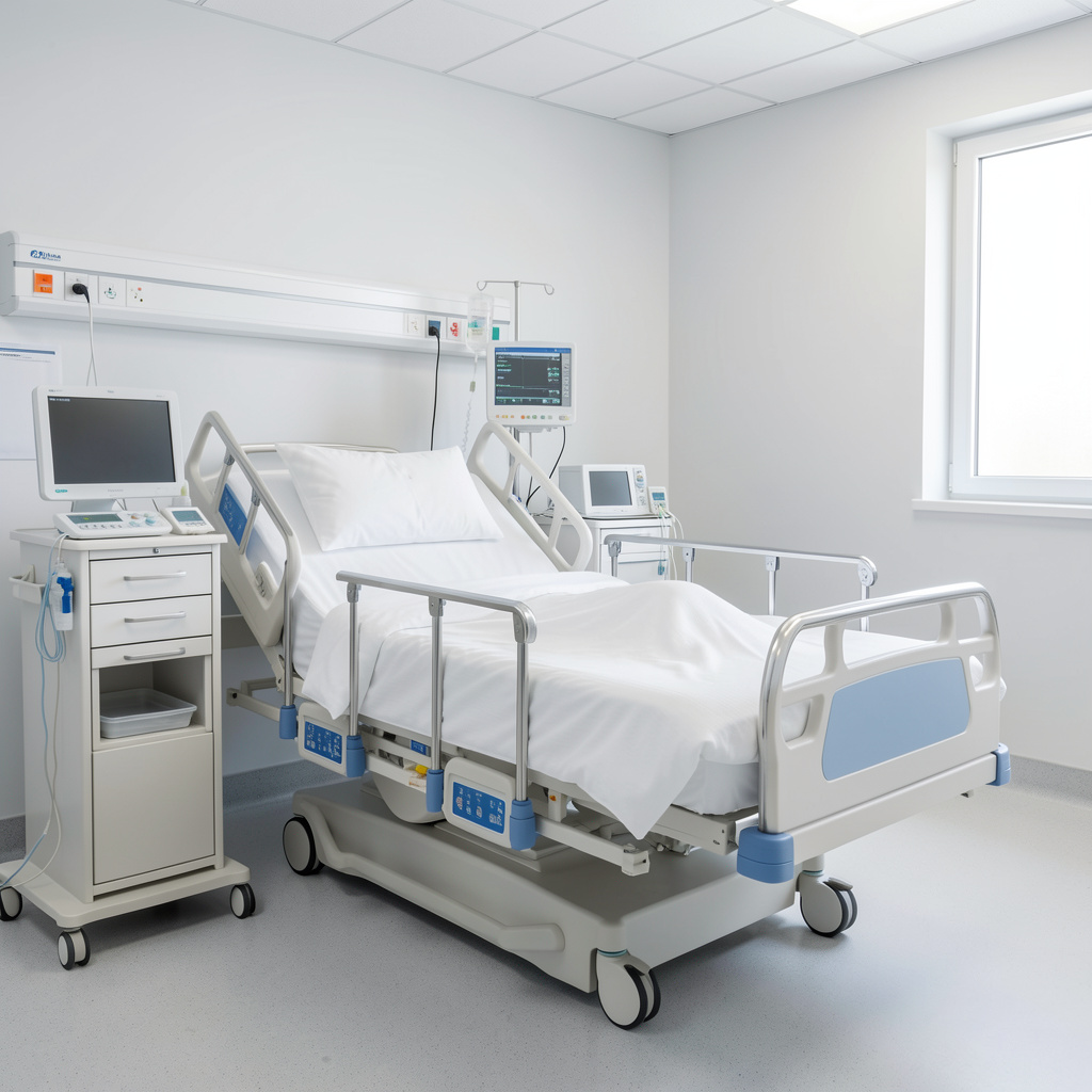 freepik a modern hospital bed with electronic controls and 17748
